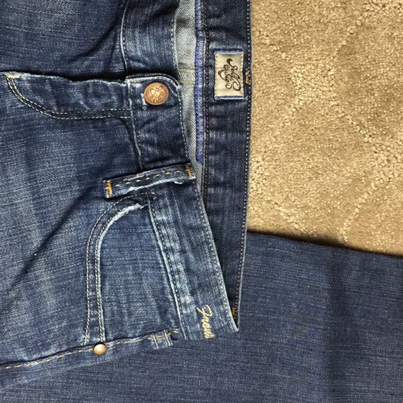 Gold Sign Denim Jeans sz 25 - Picture 4 of 8